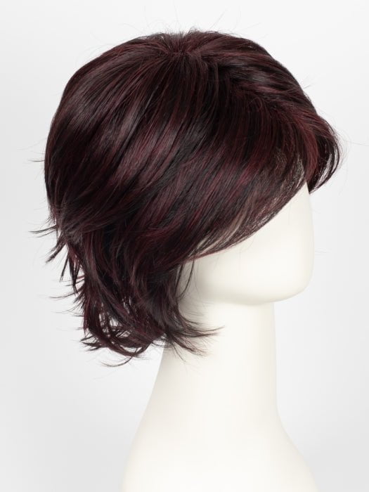 1B/BURG | Black with Burgundy