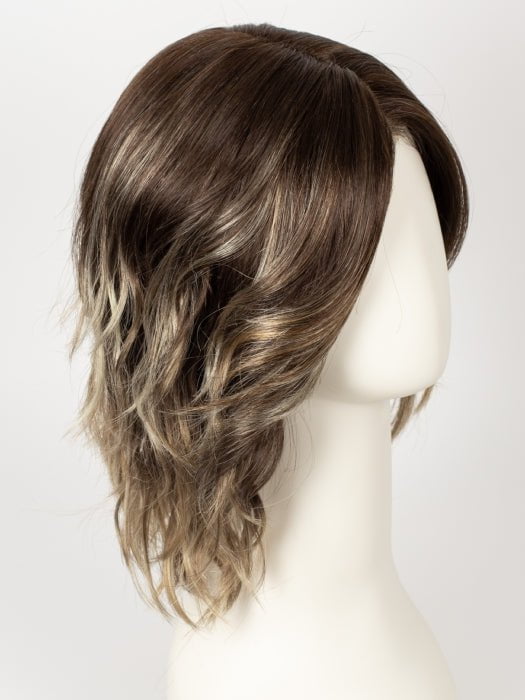 ICED-MOCHA | Light Chestnut Brown Base with Light Brown, Ash Blonde, and Golden Blonde Highlights