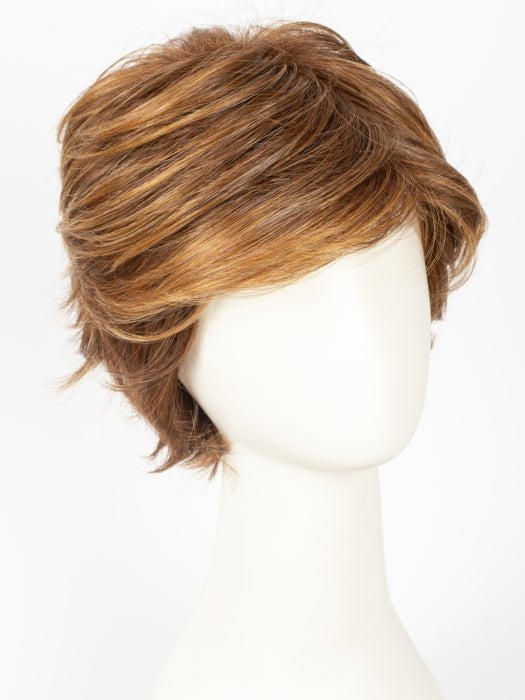 R3025S+ GLAZED CINNAMON | Medium Reddish Brown with Ginger highlights