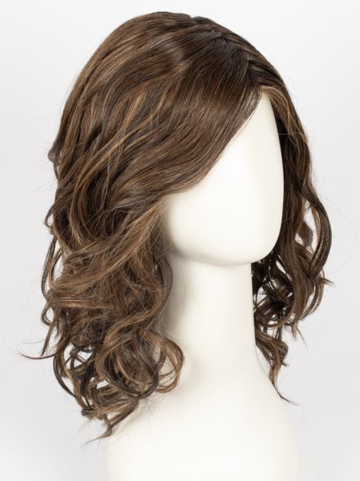 RL8/29SS SHADED HAZELNUT | Warm Medium Brown Evenly Blended with Ginger Blonde with Dark Roots