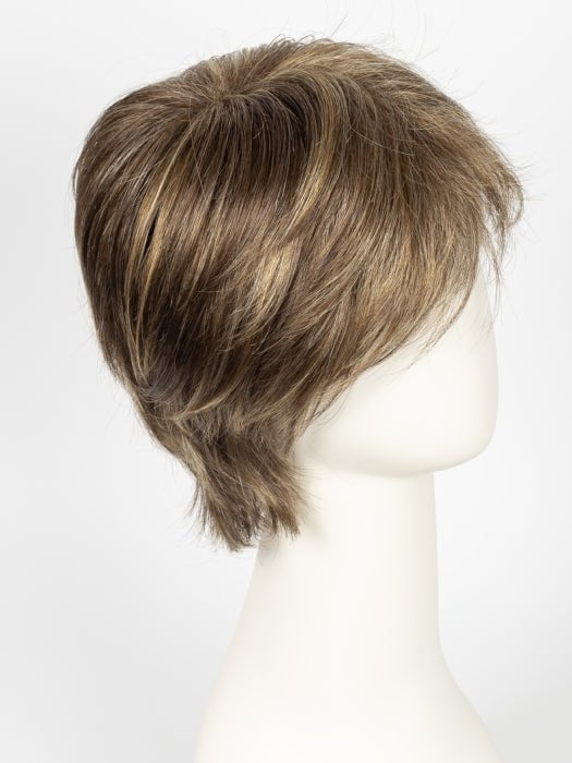 R11S+ GLAZED MOCHA | Warm Medium Brown with Golden Blonde Highlights on Top
