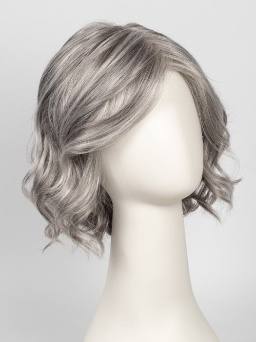 56F51 OYSTER | Light Grey with 20% Medium Brown Front, graduating to Grey with 30% Medium Brown Nape