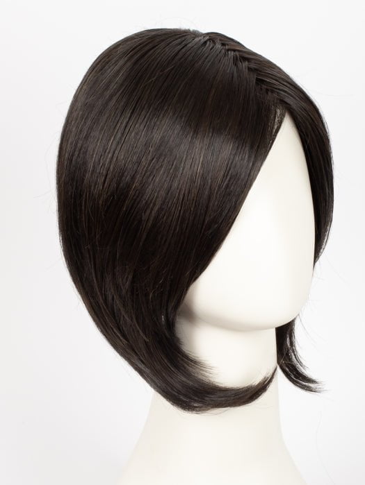 RL2/4 OFF BLACK | Black Evenly Blended with Dark Brown Highlights