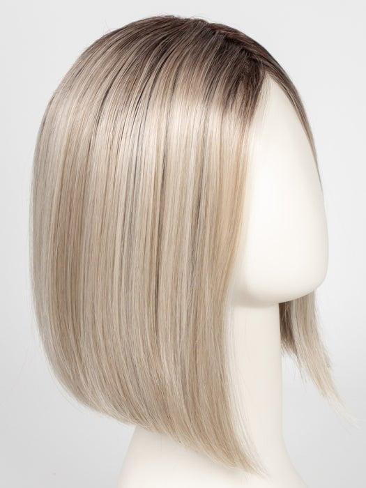 RL16/22SS SHADED ICED SWEET CREAM | Pale Blonde with Slight Platinum Highlighting with Dark Roots