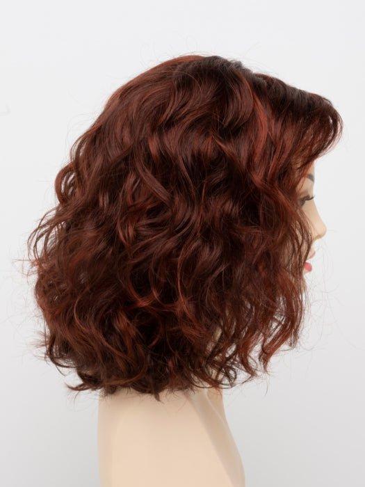 DARK RED | Auburn with Brighter Red highlights