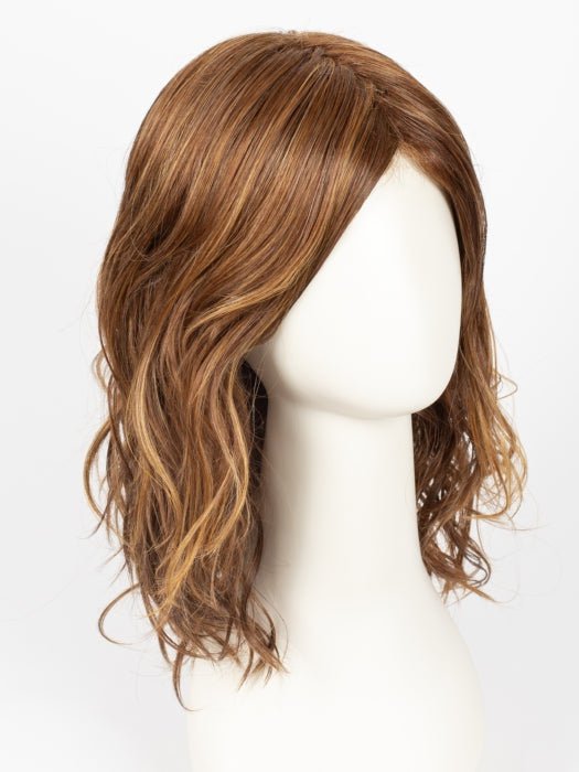 R3025S+ GLAZED CINNAMON | Medium Reddish Brown with Ginger highlights