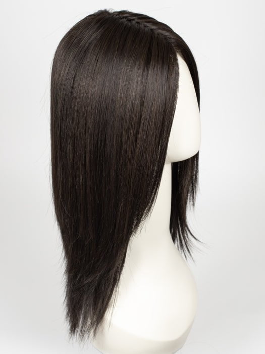 RL2/4 OFF BLACK | Black Evenly Blended with Dark Brown Highlights