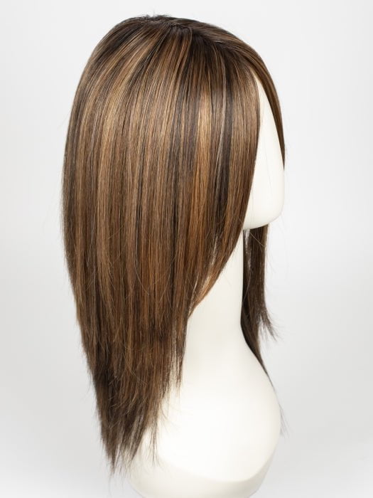 RL8/29SS SHADED HAZELNUT | Warm Medium Brown Evenly Blended with Ginger Blonde with Dark Roots