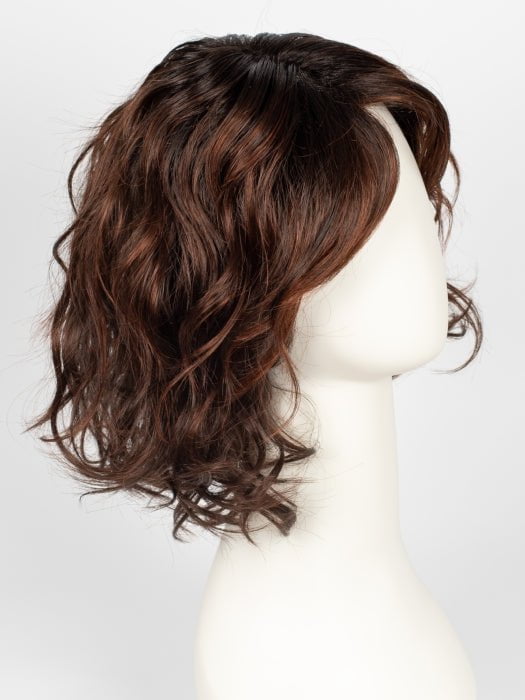 AUBURN ROOTED | Dark Auburn, Bright Copper Red, and Warm Medium Brown blend with Dark Roots