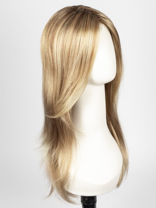 14/26S10 | Light Gold Blonde and Medium Red-Gold Blonde Blend, Shaded with Light Brown