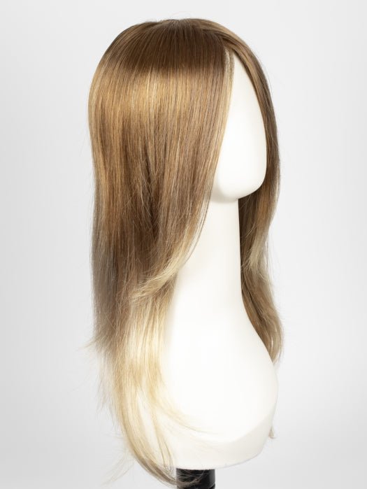 S14-26/88RO SUNSHINE | Cascading Ombre Shade | Medium Brunette Roots fade into Warm, Honey Blonde Hues at the Ends