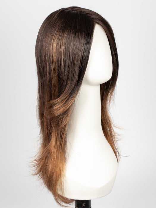 S4-28/32RO SUNRISE | Cascading Ombre Shade | Dark Roots Melt Naturally and blend into Radiant, Fiery Red Ends