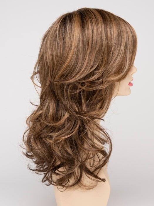 TOASTED SESAME | Medium Brown roots with overall Warm Cinnamon base and Golden Blonde highlights