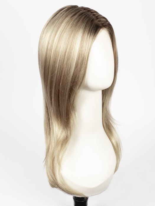 RH1488RT8 | Dark Blonde with Lightest Blonde Highlights and Golden Brown Roots