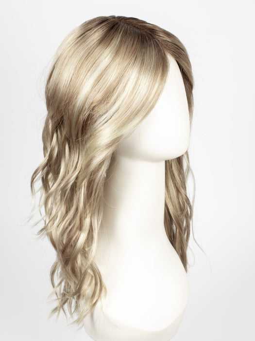 RH1488RT8 | Dark Blonde with Lightest Blonde Highlights and Golden Brown Roots