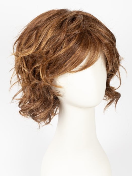 R3025S+ GLAZED CINNAMON | Medium Reddish Brown with Ginger Highlights