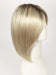 CHAMPAGNE-R | Light Beige Blonde, Medium Honey Blonde, and Platinum Blonde Blended with Dark Roots