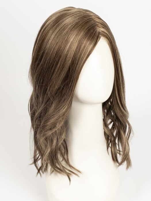 10RH16 ALMONDINE  | Light Brown with 33% Ash Blonde Highlights