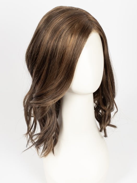 FS6/30/27 TOFFEE TRUFFLE | Brown, Medium Red-Gold, Medium Red-Gold Blonde Blend with Medium Gold Blonde Bold Highlights