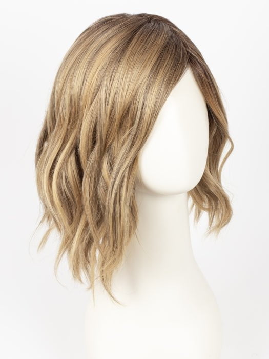 24BT18S8 SHADED MOCHA |  Dark Ash Blonde/Honey Blonde Blend, Shaded with Medium Brown 