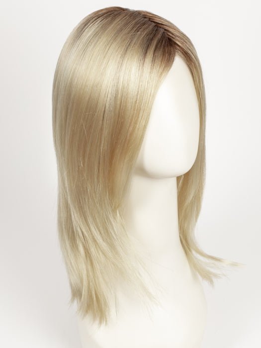 CREAM BLONDE SHADED 25.22.26 | Lightest Golden Blonde, Light Neutral Blonde, and Light Golden Blonde Blend with Shaded Roots