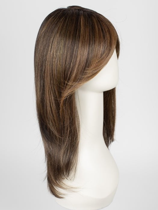 RL8/29SS SHADED HAZELNUT | Warm Medium Brown Evenly Blended with Ginger Blonde with Dark Roots