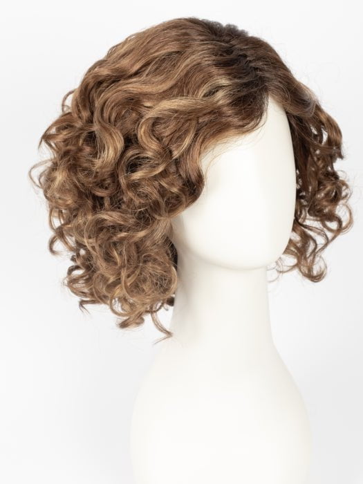 30A27S4 SHADED PEACH | Brown Red/Strawberry Blonde Blend, Shaded with Dark Brown