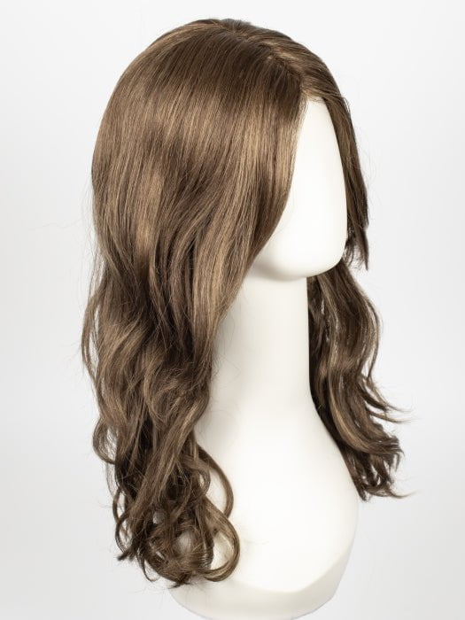 8RH14 HOT COCOA | Medium Brown with 33% Medium Ash Blonde Highlights