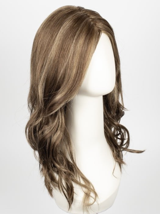 10RH16 ALMONDINE | Light Brown with 33% Ash Blonde Highlights