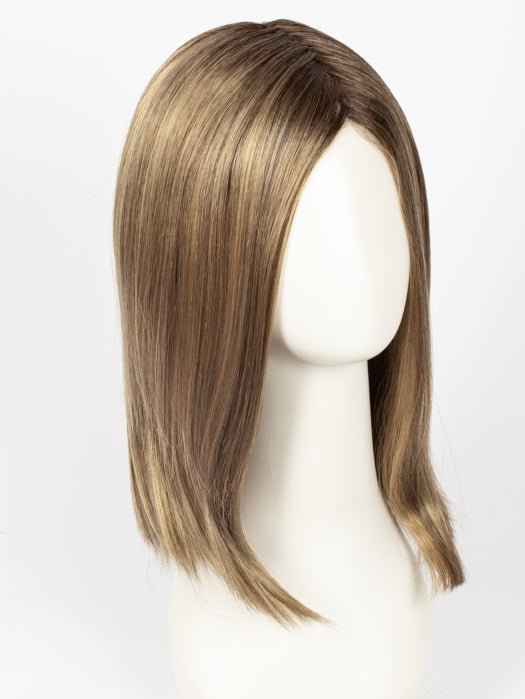 24BT18S8 SHADED MOCHA | Dark Ash Blonde/Honey Blonde Blend, Shaded with Medium Brown