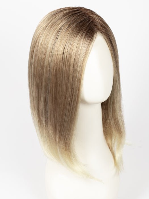 27T613S8 SHADED SUN | Strawberry Blonde/Warm Platinum Blonde Blend, Shaded with Medium Brown