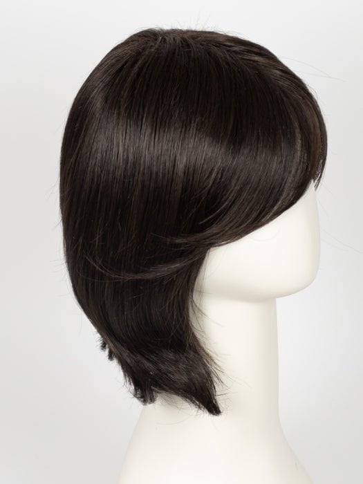 RL2/4 OFF BLACK | Black Evenly Blended with Dark Brown Highlights