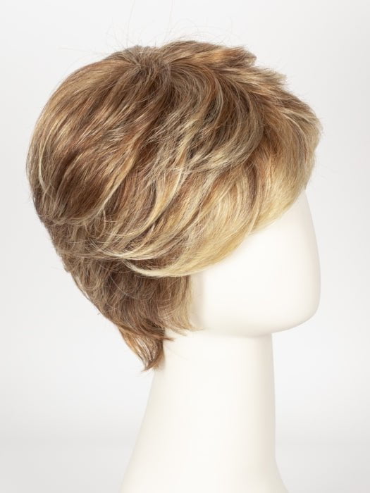 R829S+ GLAZED HAZELNUT | Rich Medium Brown with Ginger Highlights on Top