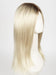 CHAMPAGNE-R | Light Beige Blonde, Medium Honey Blonde, and Platinum Blonde Blend with Dark Roots