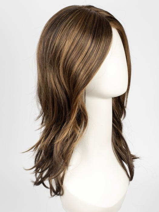 6F27 CARAMEL RIBBON | Brown with Strawberry Blonde Highlights