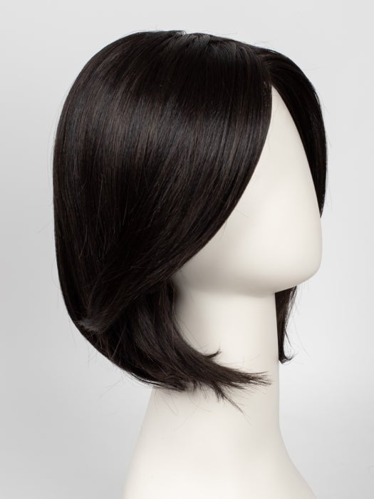 RL2/4 OFF BLACK | Black Evenly Blended with Dark Brown Highlights