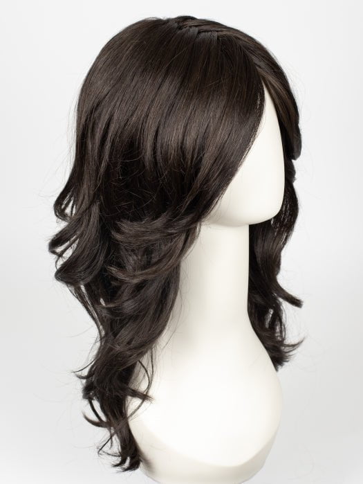 RL2/4 OFF BLACK | Black Evenly Blended with Dark Brown Highlights