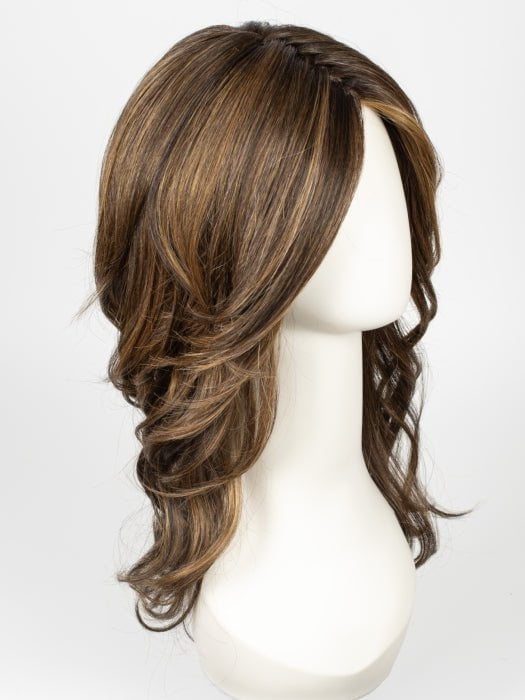 RL8/29SS SHADED HAZELNUT | Warm Medium Brown Evenly Blended with Ginger Blonde with Dark Roots