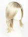 CHAMPAGNE-R | Light Beige Blonde, Medium Honey Blonde, and Platinum Blonde blend with Dark Roots