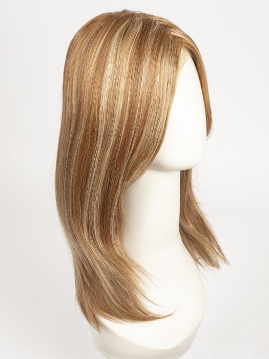 FS26/31 | Medium Red-Gold Blonde and Light Natural Gold Blonde Blend with Light Natural Gold Blonde Bold Highlights