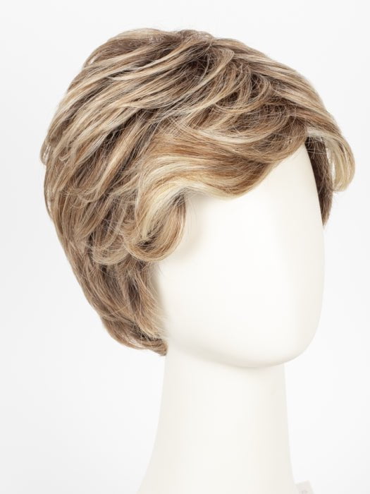 GF14-22SS WHEAT | Dark Blonde Evenly Blended with Platinum Blonde with Dark Roots