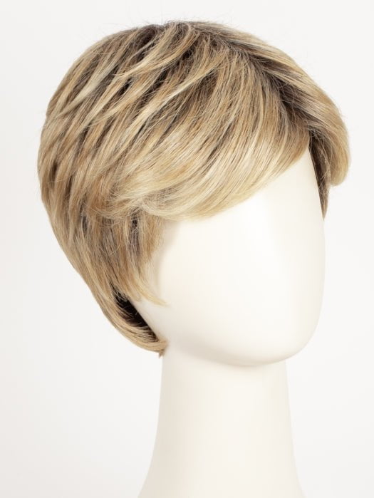 GF14-88SS GOLDEN WHEAT | Dark Blonde evenly Blended with Pale Blonde Highlights and Dark Roots