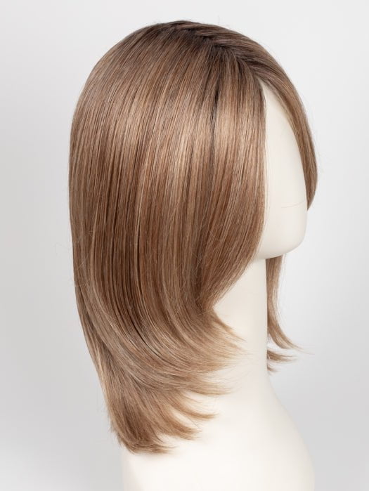 GF14-22SS WHEAT | Dark Blonde Evenly Blended with Platinum Blonde with Dark Roots