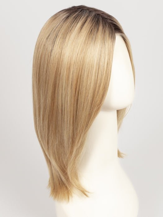 GF14-88SS GOLDEN WHEAT | Dark Blonde evenly Blended with Pale Blonde Highlights and Dark Roots