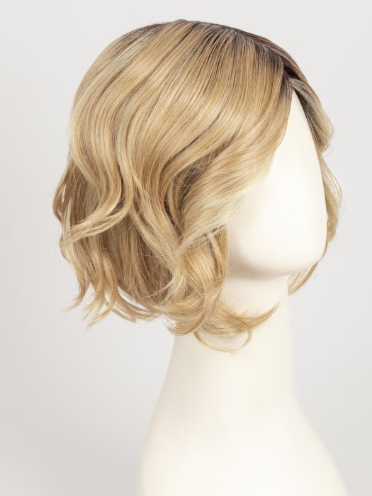 GF14-88SS GOLDEN WHEAT | Dark Blonde evenly Blended with Pale Blonde Highlights and Dark Roots