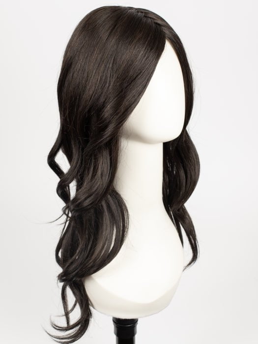 RL2/4 OFF BLACK | Black Evenly Blended with Dark Brown Highlights