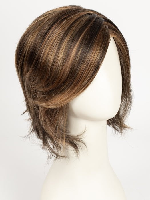 R829S+ GLAZED HAZELNUT | Rich Medium Brown with Ginger Highlights on Top