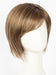 MAPLE-SUGAR-R | Light-Medium Brown Base with Warm Medium Blonde Highlights and Dark Brown Roots