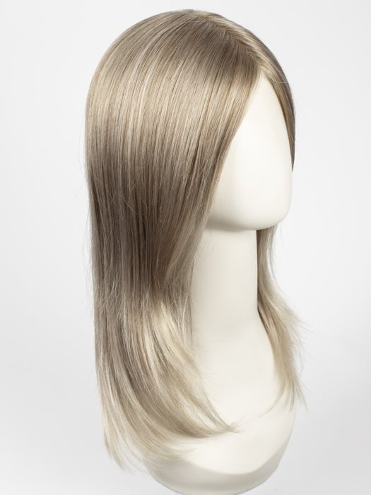 ICE-BLOND | Ashy Blonde Base with White Gold Tips with Highlights around face