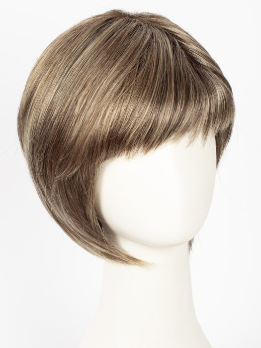 BRONZE-HAZELNUT-R | Dark Brown Root with a blend of Warm Blonde, Cool Light Blonde and Dark Brown